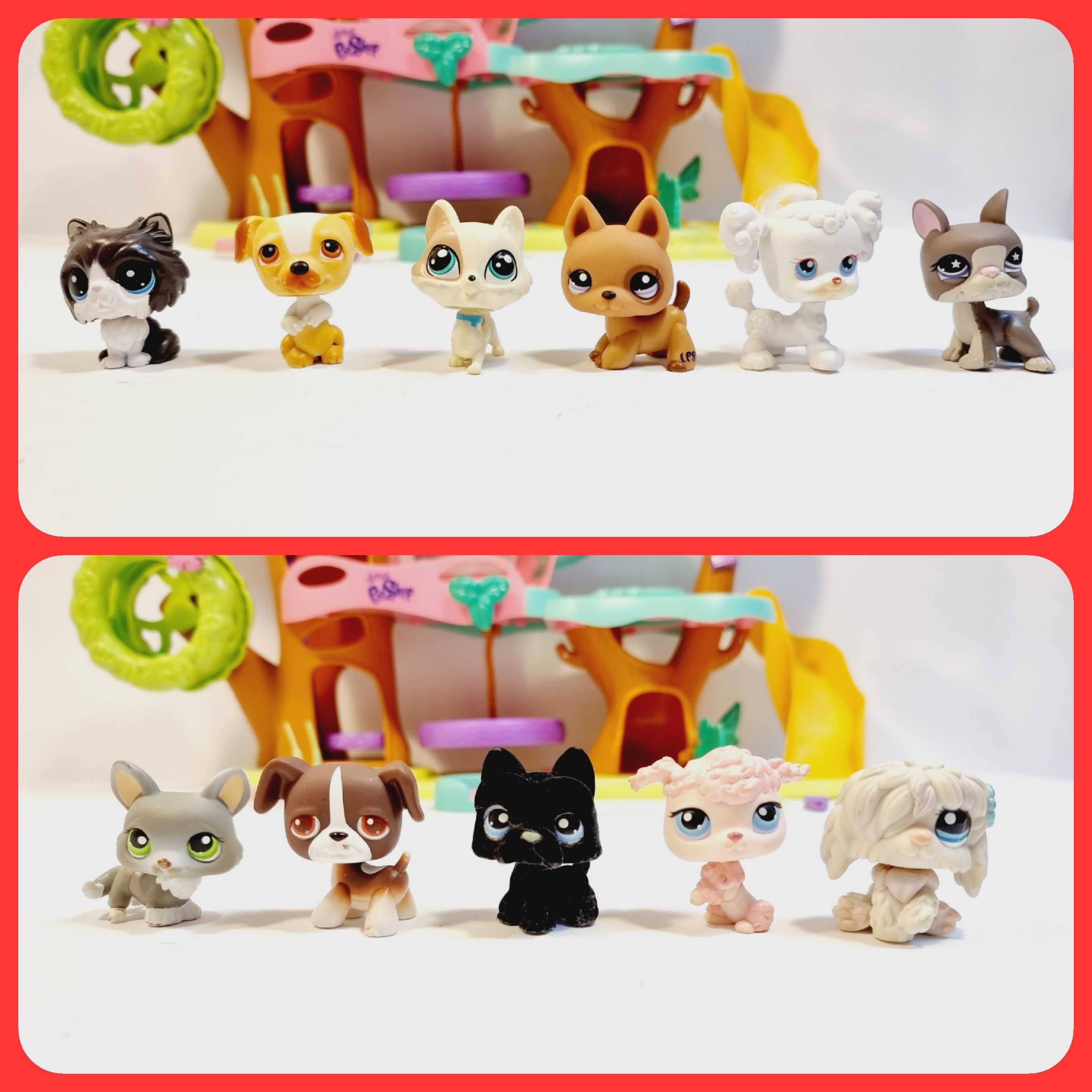 Littlest Pet Shop - Mega Domek Drzewo + Figurki Pieski   UNIKAT