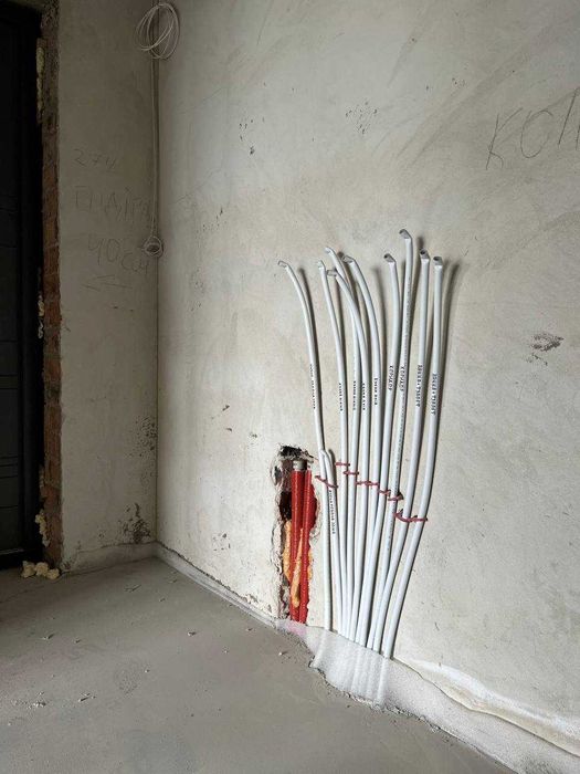 Здана двохкімнатна  студія + підігрів підлоги + котел!