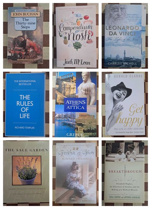 Conjunto lote 26 livros em inglês english books