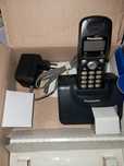 Telefon Panasonic klawiszowy bezprzewodowy