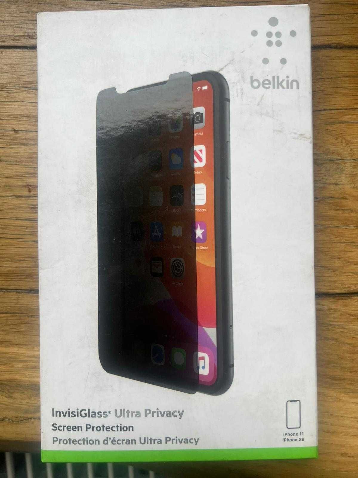 Iphone 11 oraz Iphone XR szkło ochronne przyciemniane