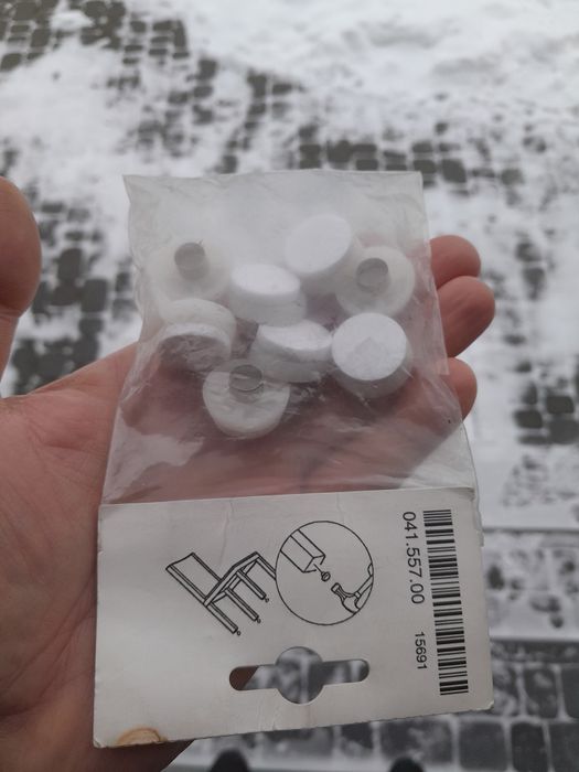 Ikea filc filce do krzesła krzeseł 8 szt nowe