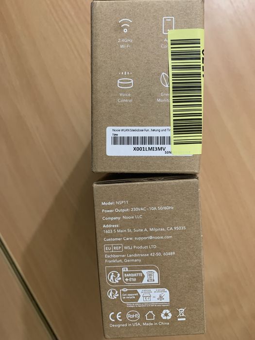 умные розетки Nooie Smart Plug.