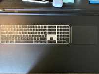 Apple Magic Keyboard (TouchID, Numpad)+ Magic Trackpad- Czarny, FV23%