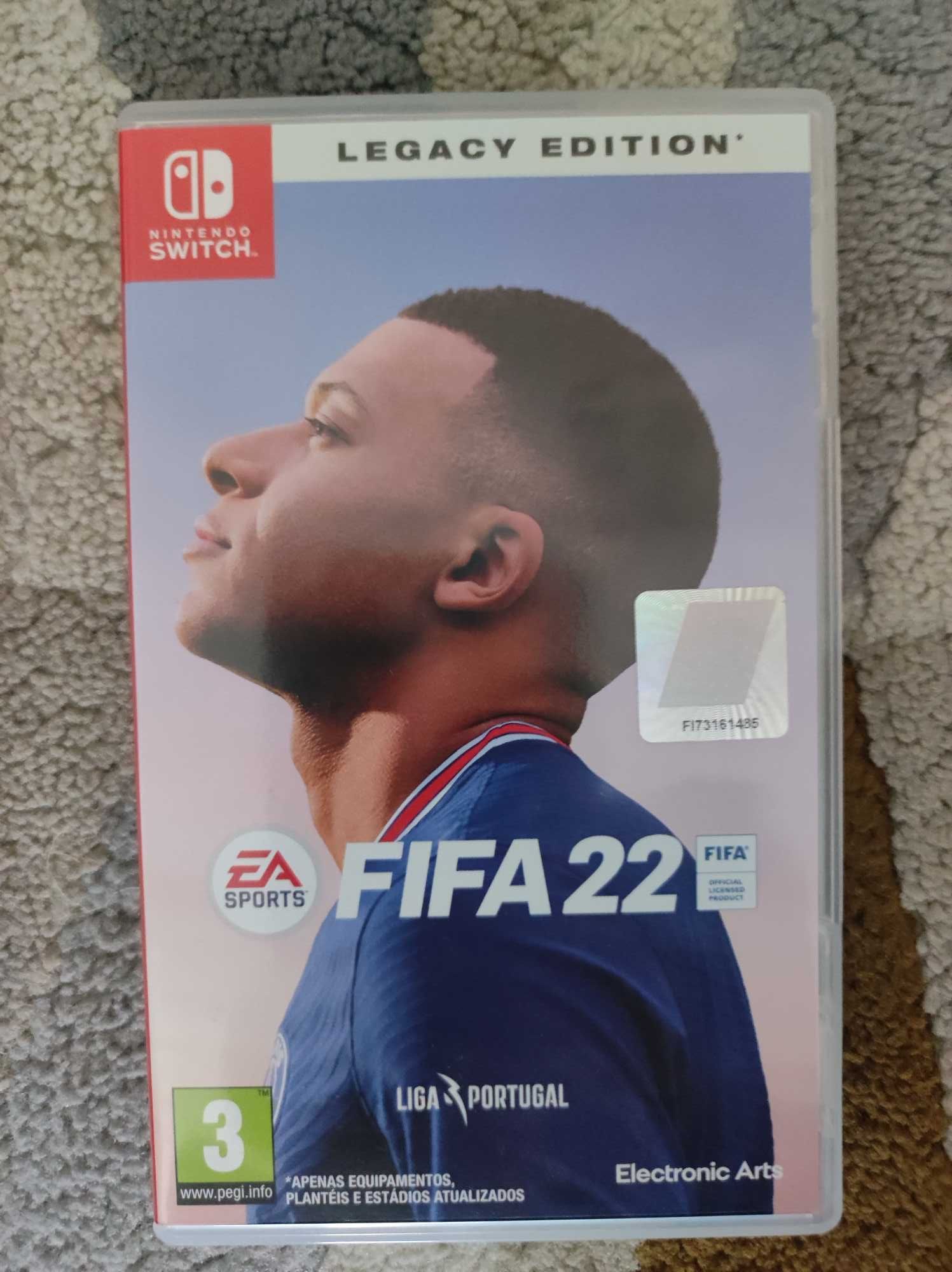 Jogo como novo Nintendo Switch.  FIFA 22.