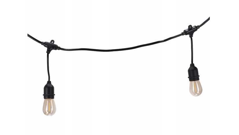 NOWA girlanda ogrodowa świetlna 20M 20X LED żarówki E27 wodoszczelna