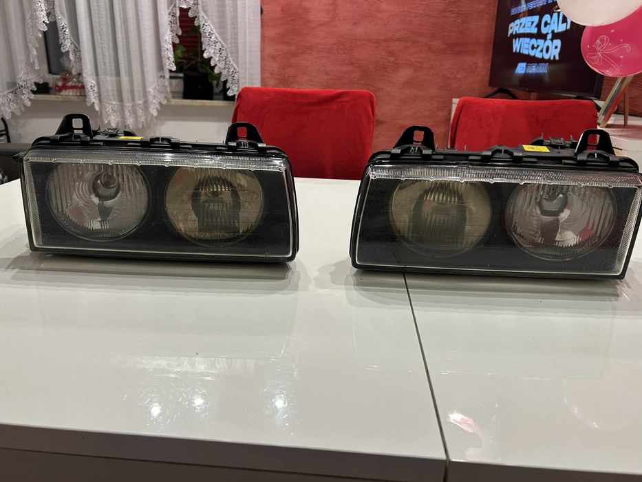 Bmw e36 Lampy przednie bez soczewki