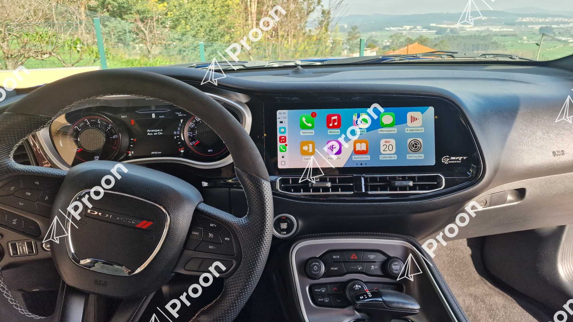 Auto Rádio Dodge challenger android Ano 2010 ate 2024