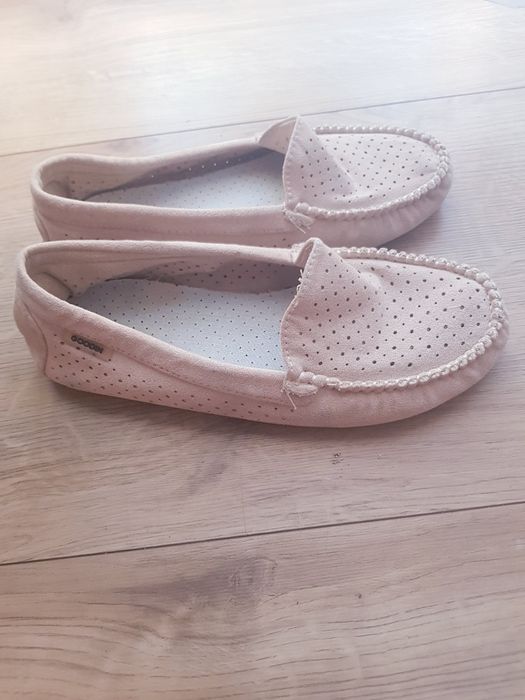 Materiałowe baleriny mokasyny damskie marki Goodin rozmiar 40.