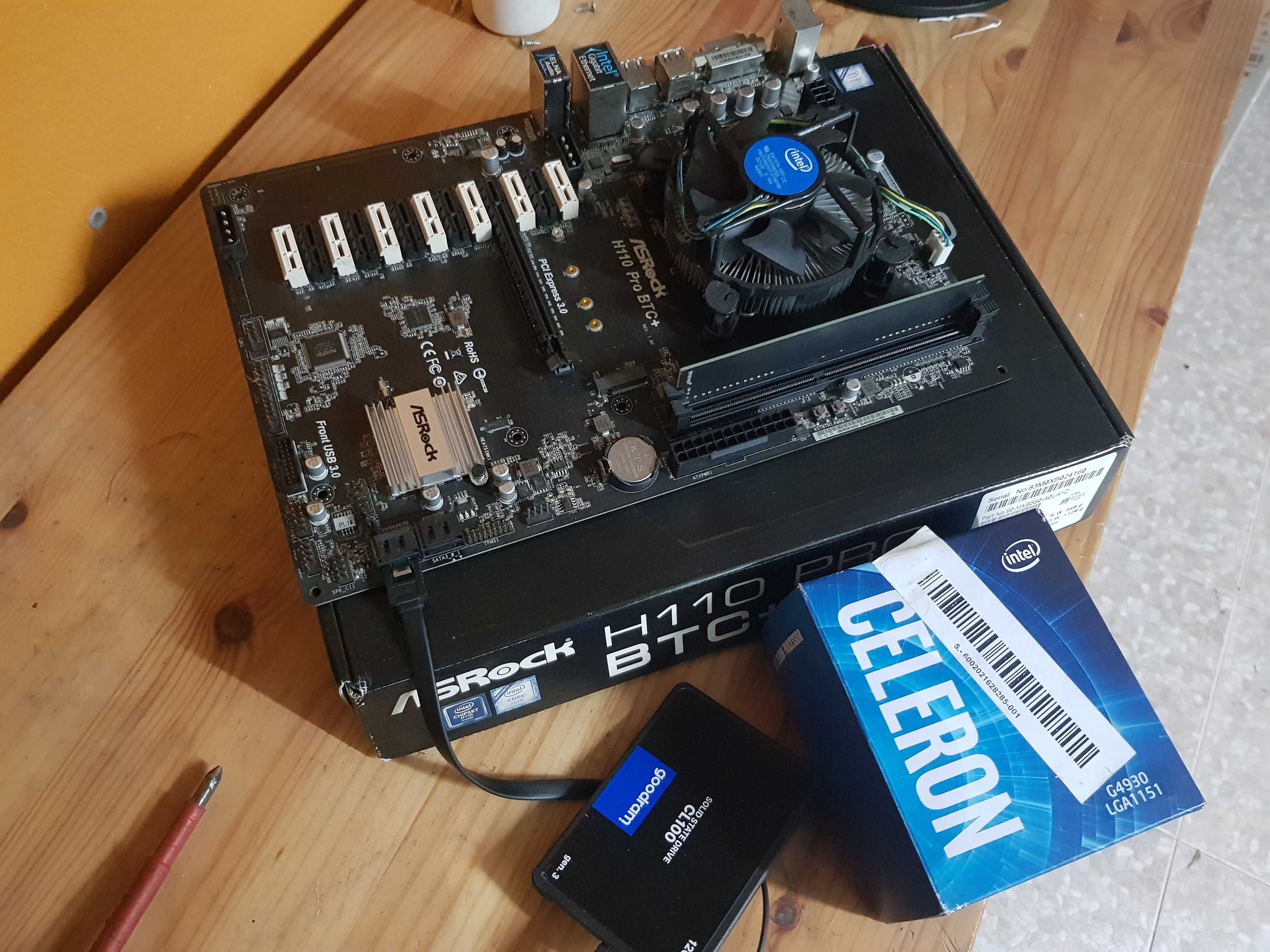 Placas grafias RX508 e mais material