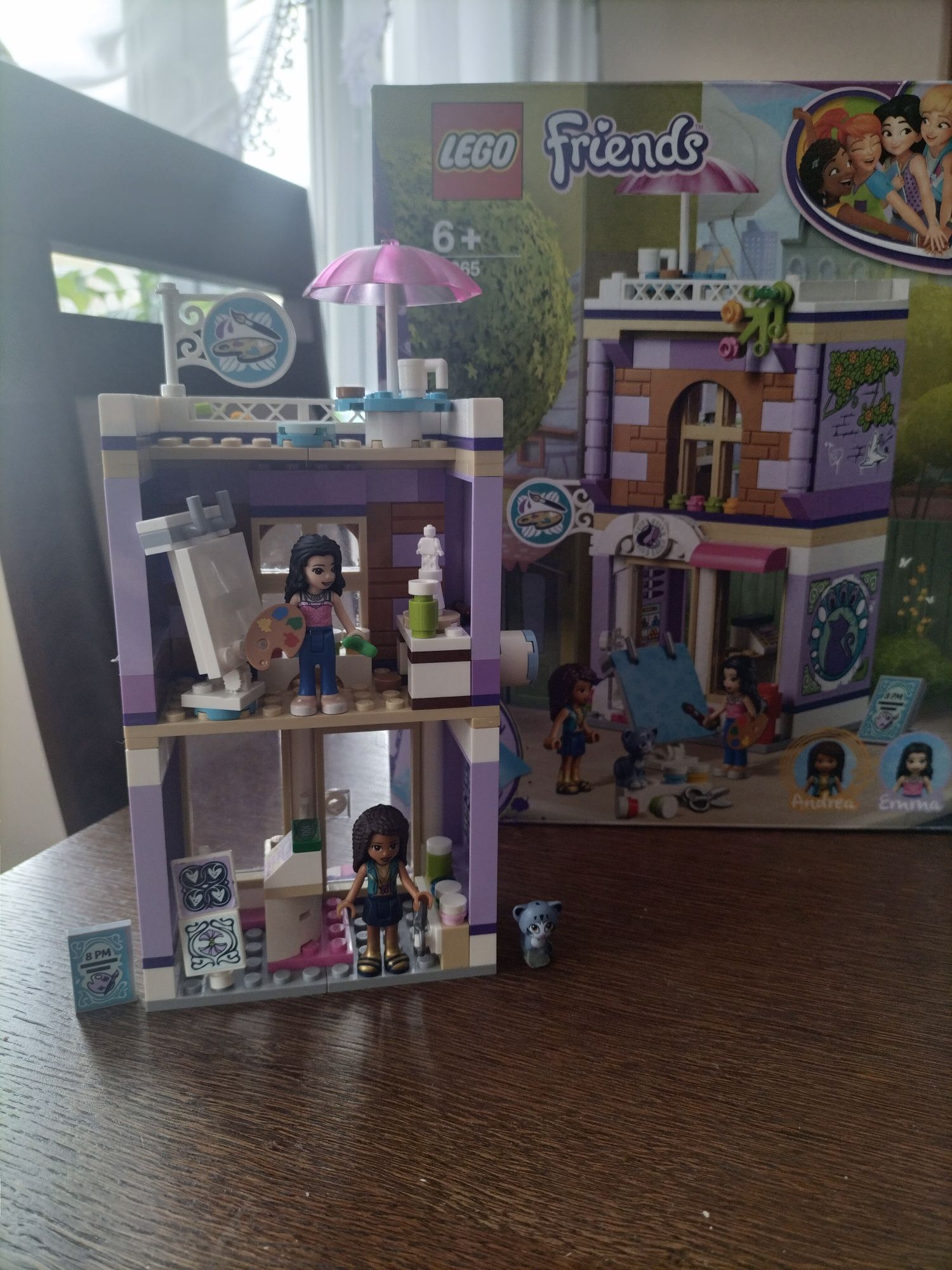 Klocki LEGO friends atelier Emmy