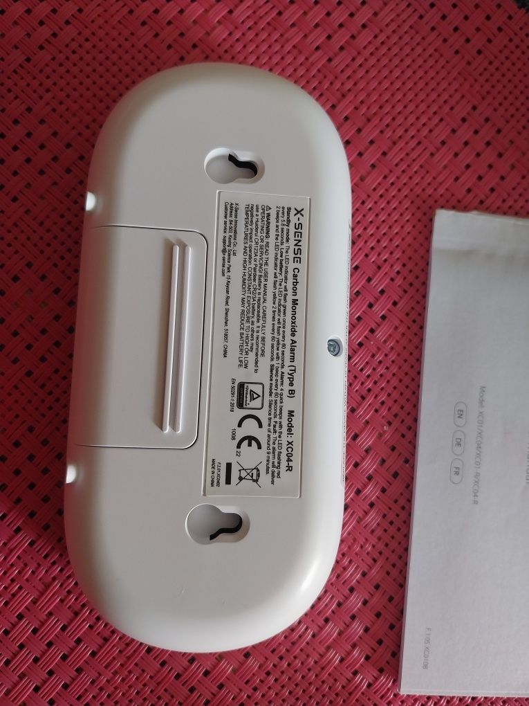Inteligentny czujnik alarm tlenku węgla z WiFi wyświetlacz LCD