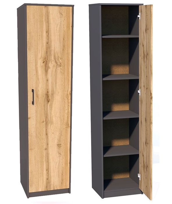 NOWA szafa z półkami - 5 kolorów 180x39x35cm OD RĘKI!!!