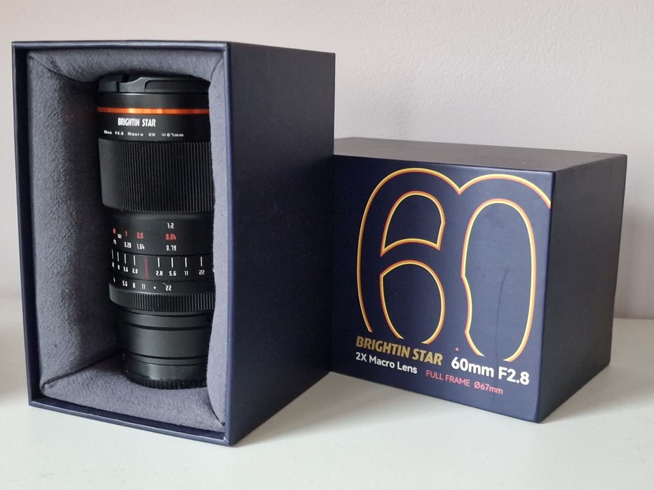 Brightin Star 60mm F2.8 II 2:1 Macro sony E obiektyw
