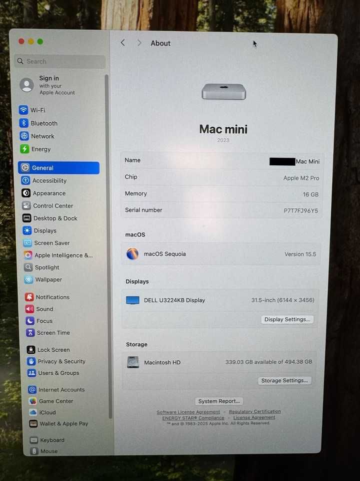 Настільний комп'ютер Apple Mac Mini A2816 M2 Pro 10/16-Core 16/512GB