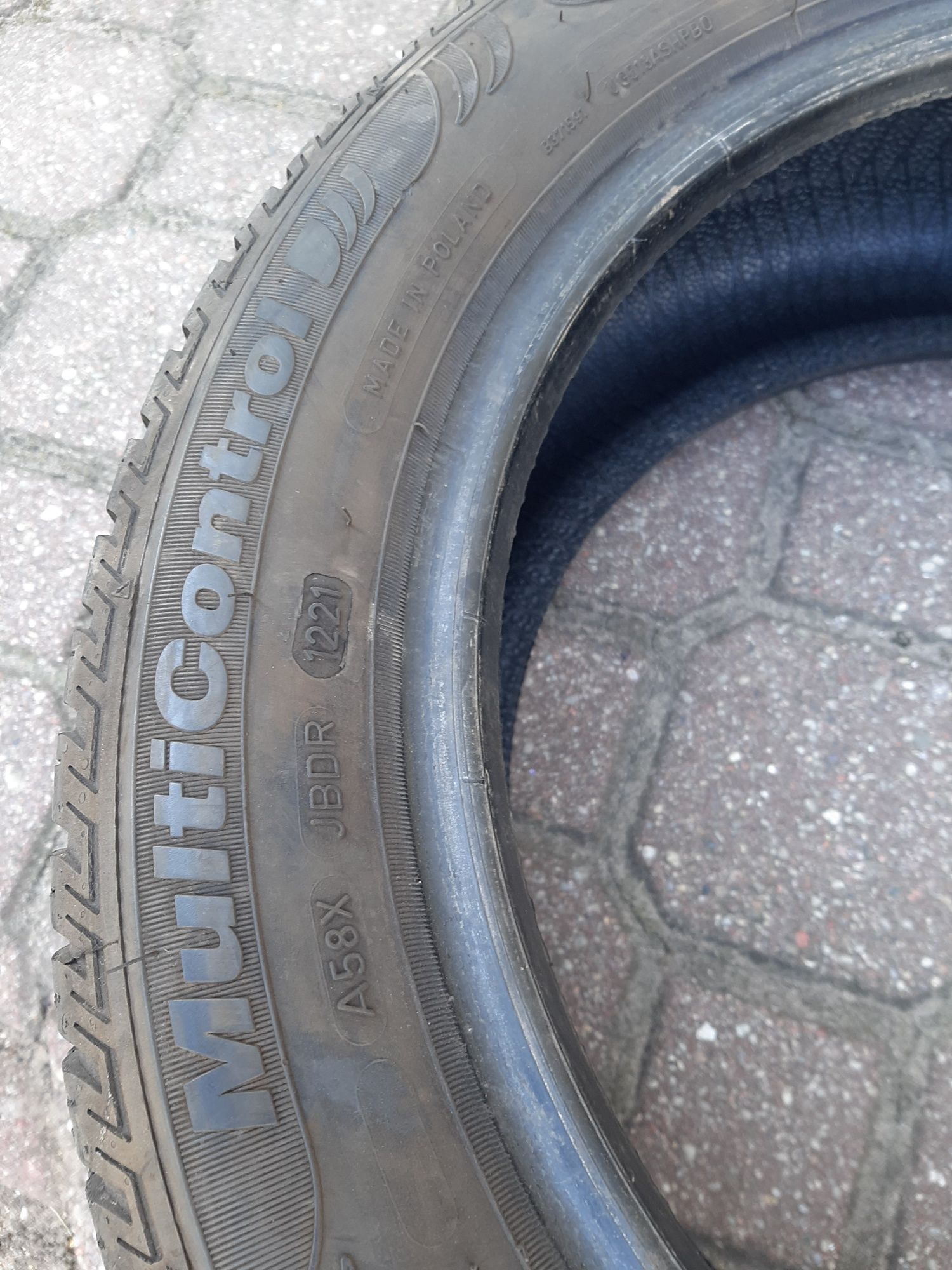2x Opony całoroczne 185/55R15 Fulda MultiControl / 2021r / 7mm