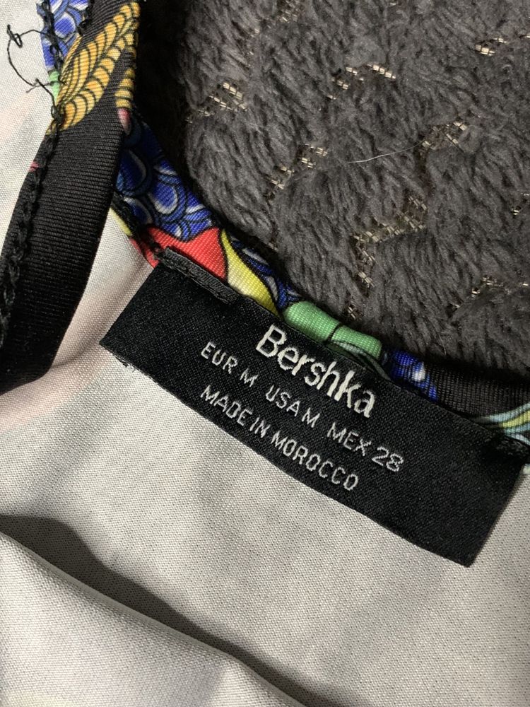 Боді з принтом Bershka