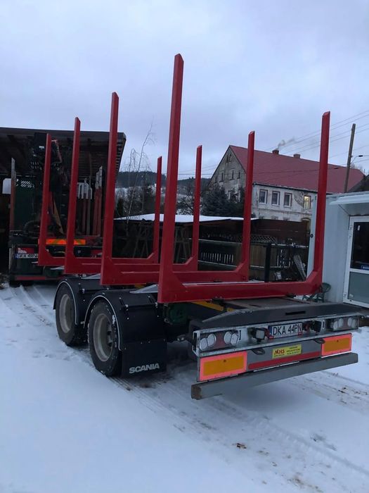 MHS Przyczepa  Przyczepa do transportu drewna Tandem, MHS pierwszy właściciel