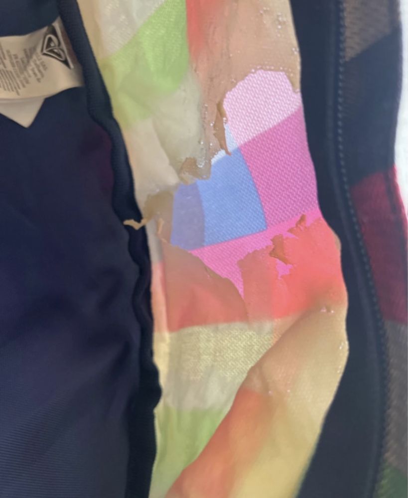 Mochila e estojo da roxy