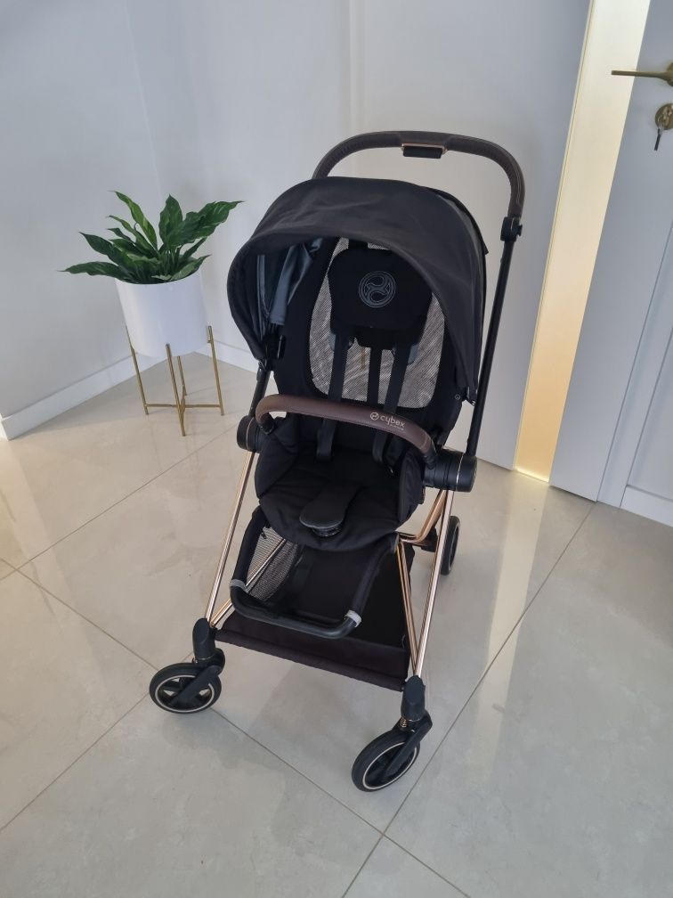 Wózek spacerowy Cybex Mios 3.0 Deep black rose gold
