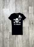 St. Pauli футболка S размер черная с принтом фирменная