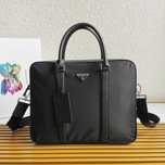 Prada mężczyzna czarna walizka 36x28x7