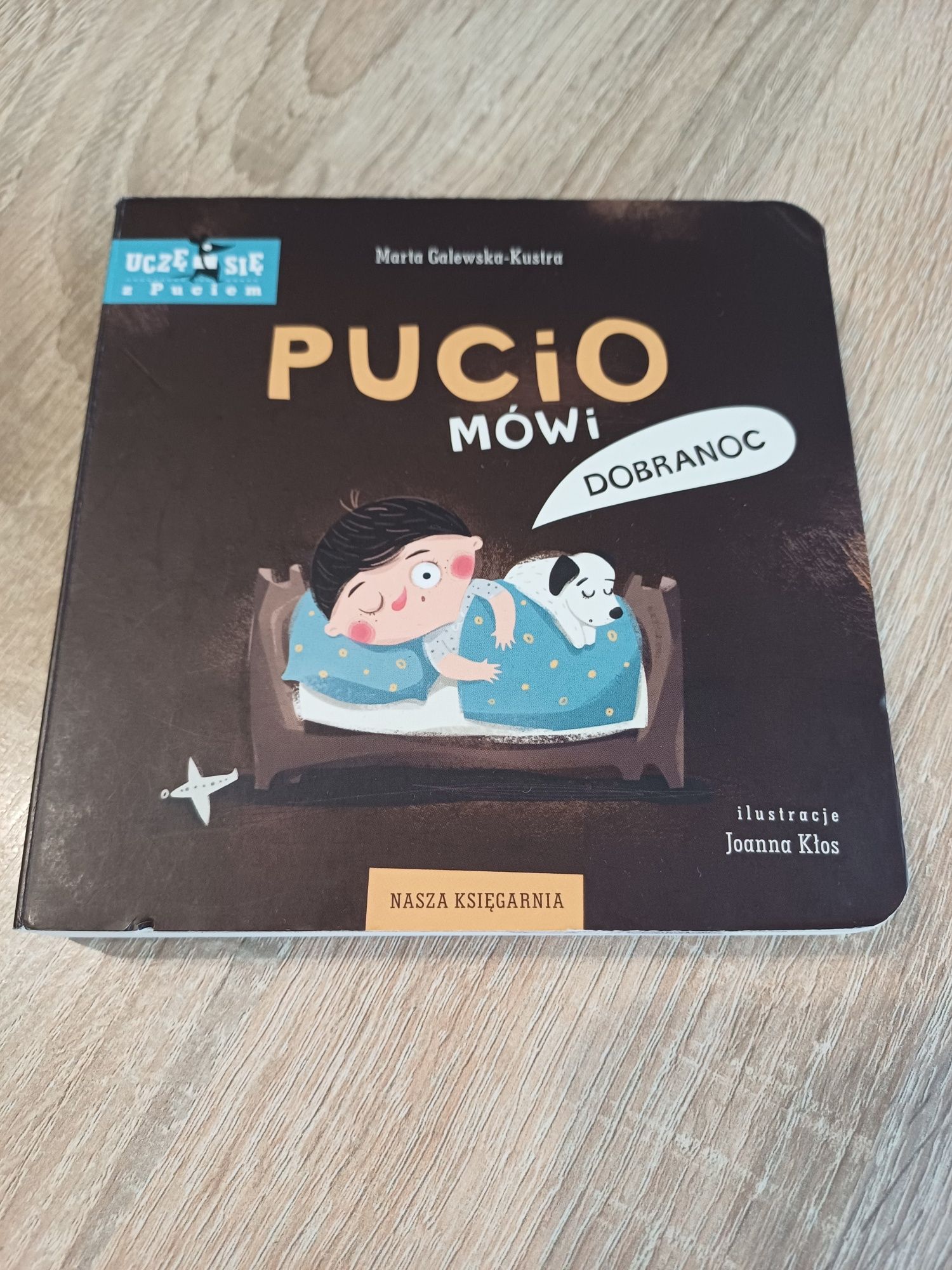 Ksiązka Pucio mówi dobranoc