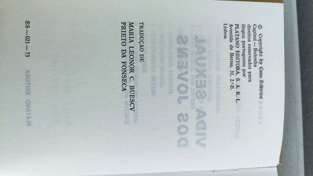 A Vida Sexual dos Jovens