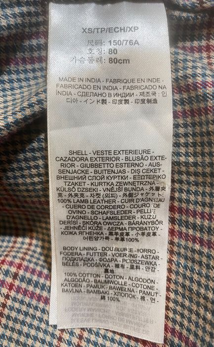 Kurtka skóra Levis Strauss XS