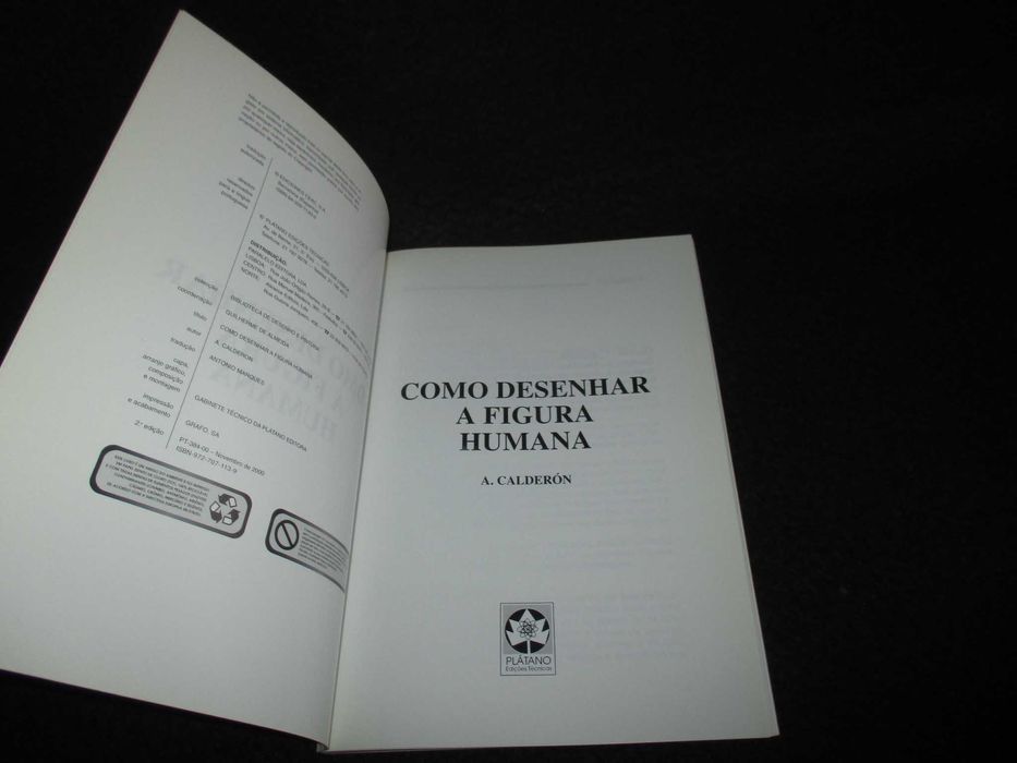 Livro Como Desenhar a Figura Humana A. Calderón