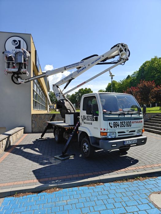 Zwyżka podnośnik koszowy 18m usługi wynajem