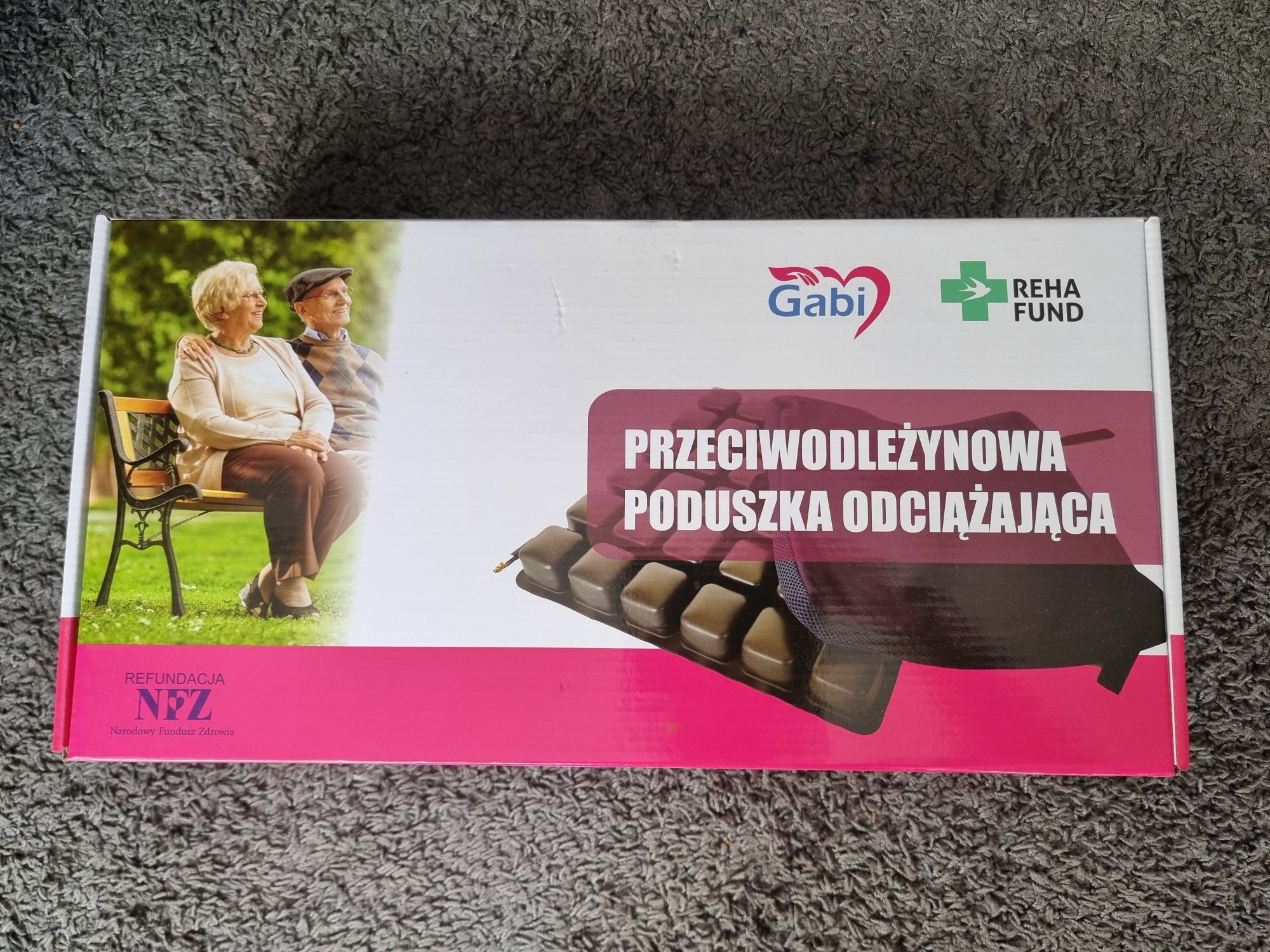 Przeciwodlezynowa poduszka odciążająca