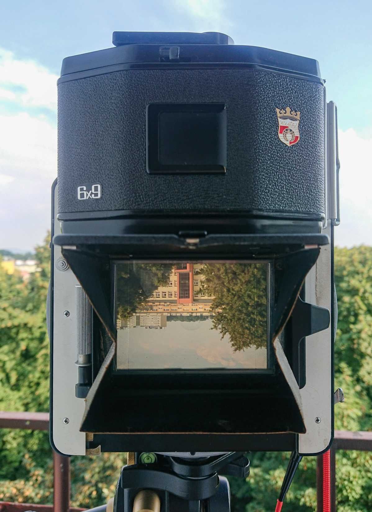 GRAFLEX Speed Graphic wielki format + 6x9 + Aero Ektar 2,5/178