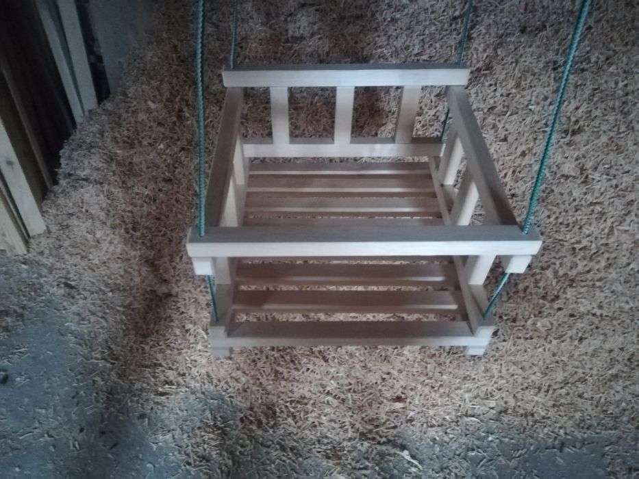 Гойдалка дитяча деревяна