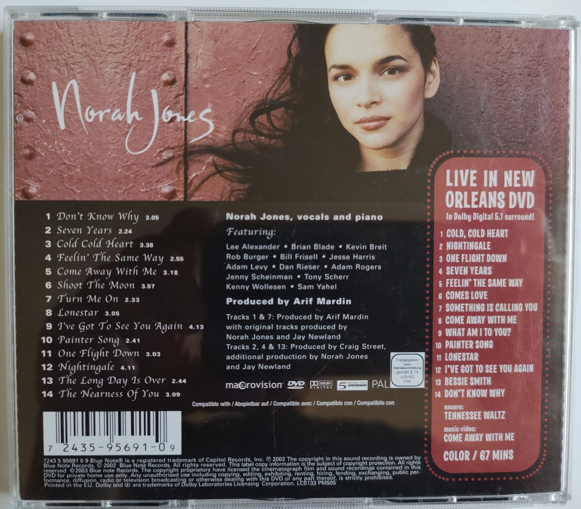 Norah Jones Deluxe edition CD plus DVD