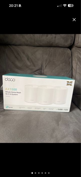 TP-Link Deco X10 X1500 Mesh Wi-Fi 6 (3 units)64552304382849123