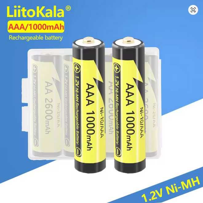 Акумулятор LiitoKala 1.5v AA / 1.2v AAA