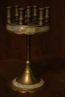 Підсвічник бронзовий антикварний на 7 свічок
