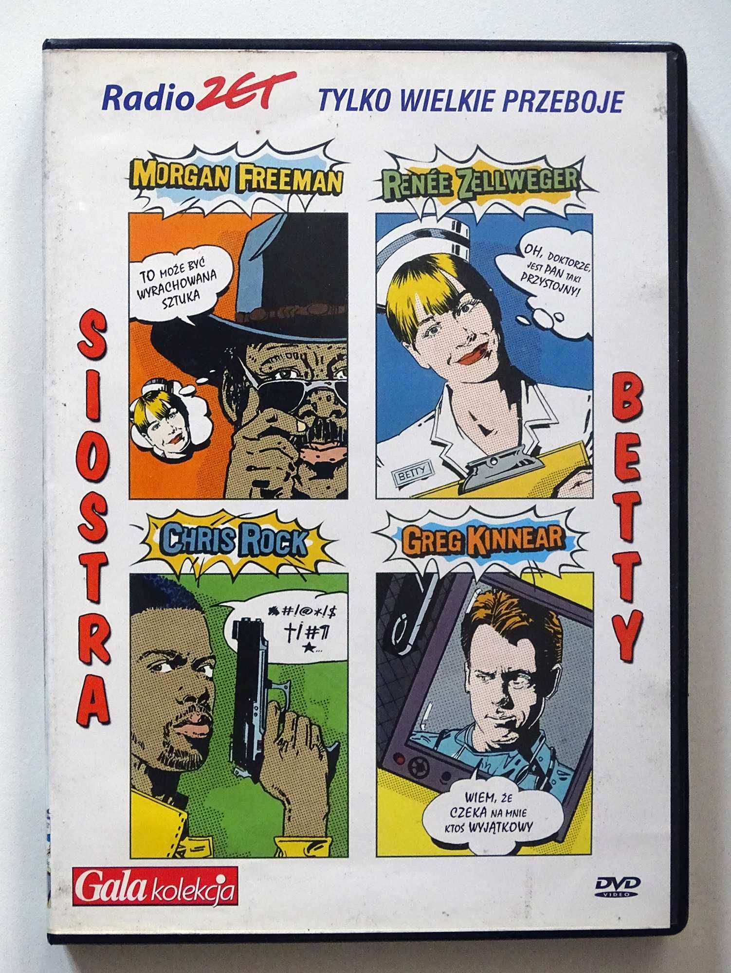 DVD: Siostra Betty. Morgan Freeman Renee Zellweger Chris Rock