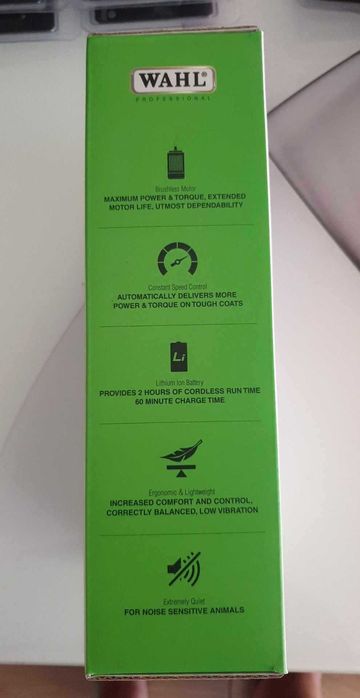 Wahl KM Cordless 2-Speed Brushless profesjonalna maszynka do psa