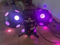 Kule dyskotekowe, ruchome głowy American DJ Roto Balls Tri Led