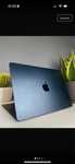MacBook Air 15 m2 chip 256gb ssd 8gb ram 2023 laptop midnight zestaw