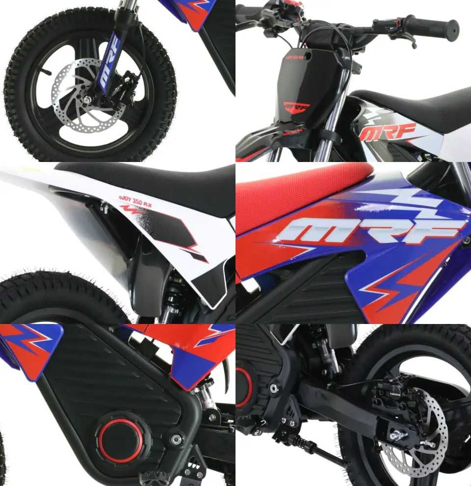Motorek elektryczny dla dziecka MiniCross MRF JOY 500 MX niebieski