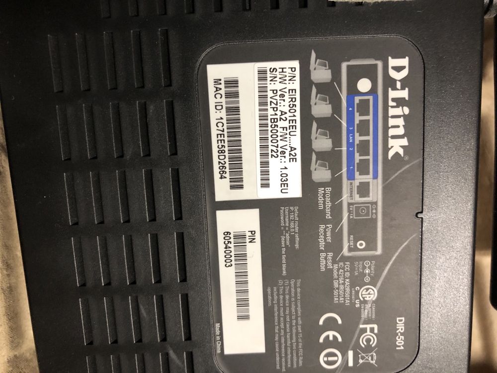 Router bezprzewodowy d-link 150 Mb/s