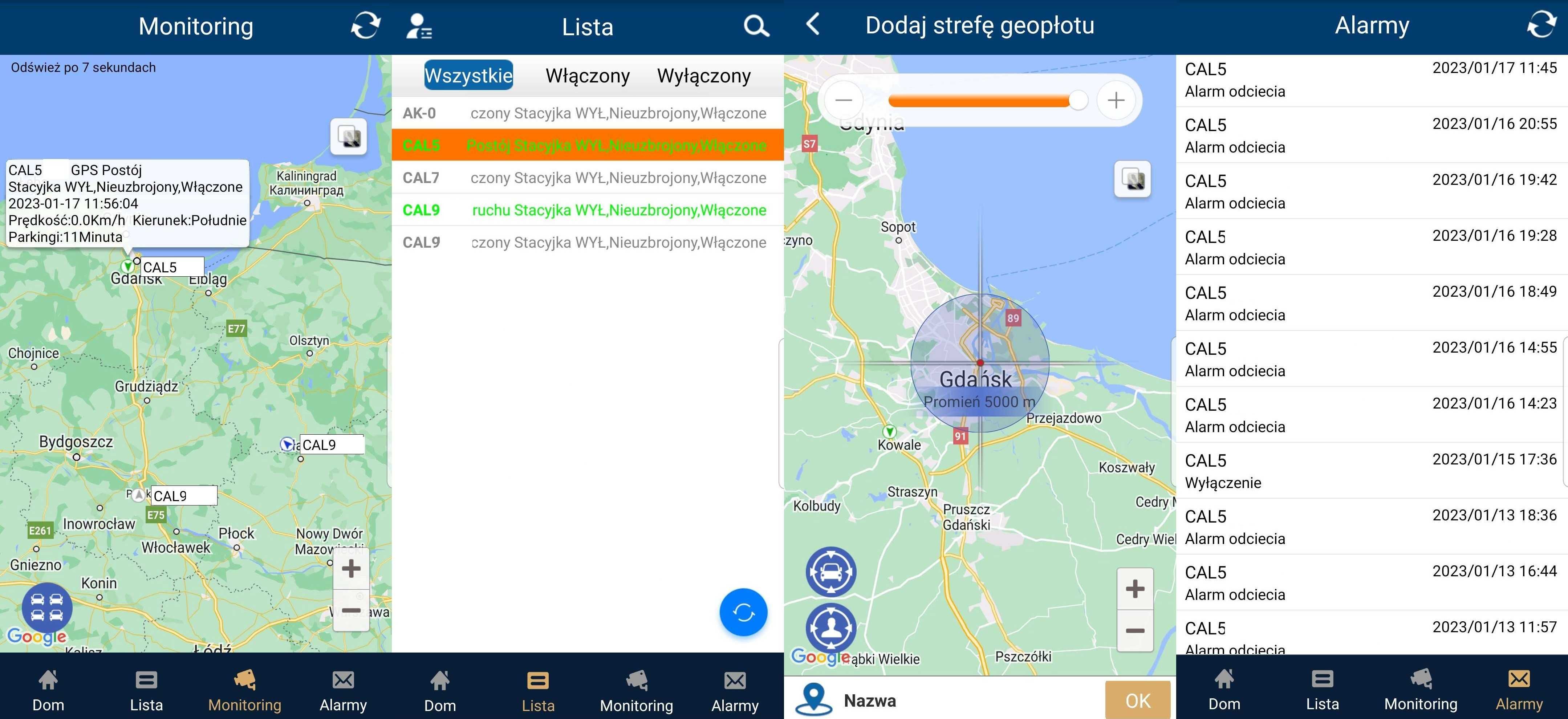 Lokalizator tracker GPS ALARM PODSŁUCH 240 dni magnes 20000mAh MK76