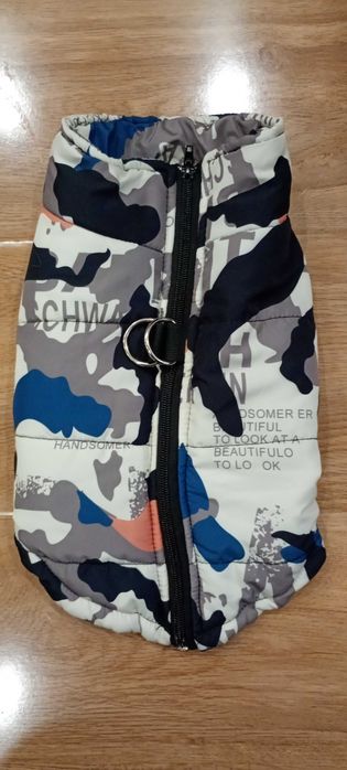 осенне-зимняя жилетка для маленькой собаки 2-х видов