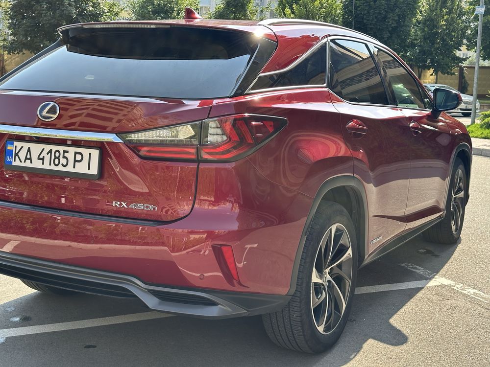 Lexus RX450H 2019 р.в. Гібрид. Один власник в Україні. Відмінний стан!