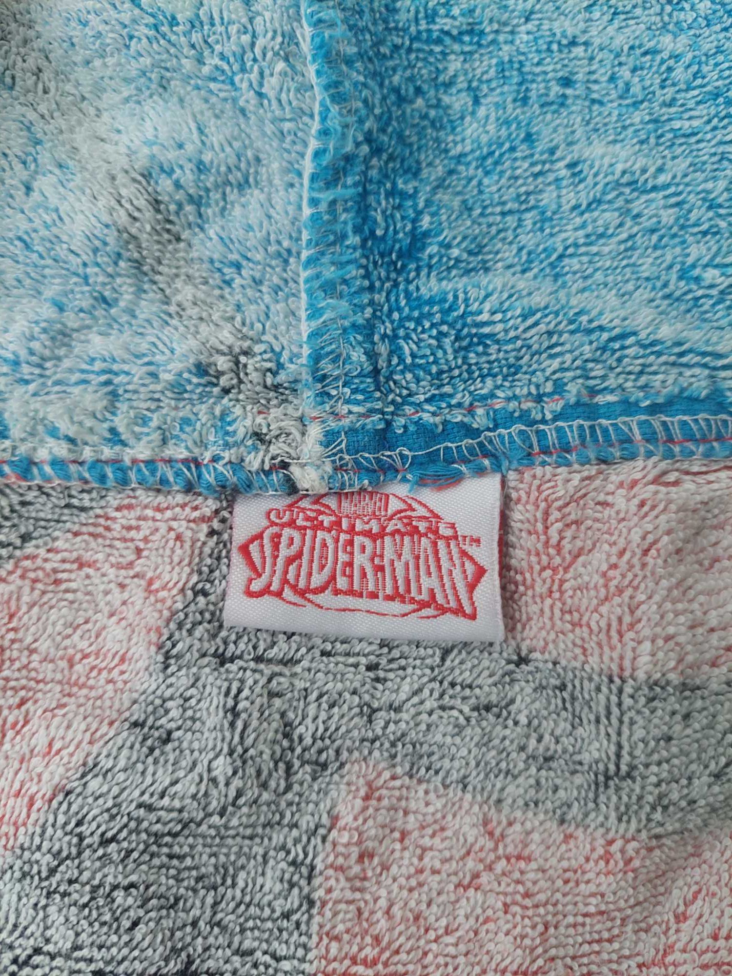 Ponczo ręcznik dla dziecka Spiderman