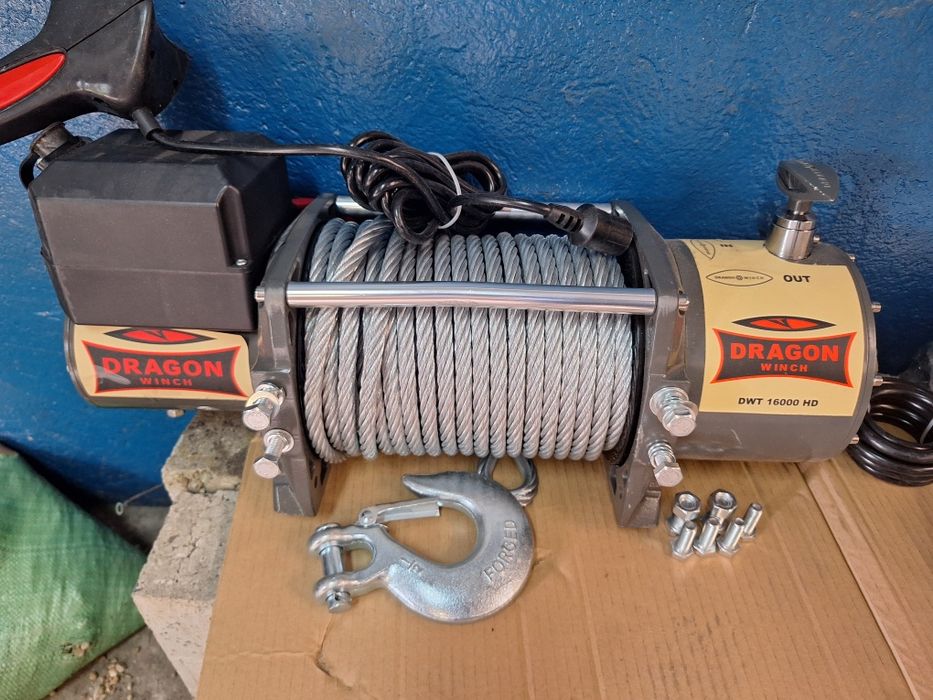 Wyciągarka dragon dwt 16000 hd 12v nowa