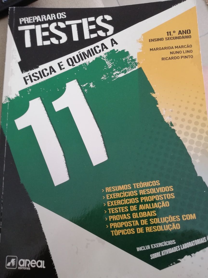 Preparar os testes Física e Química A 11 ano